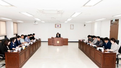 시의회, 5월 월례회의 개최