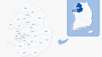 경기도 인구 1400만 돌파... 국민 100명 중 26명 거주