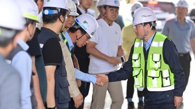 유정복, 도시철도 건설 현장 안전 점검