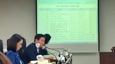 '김포시 자료제출 거부' 집중 질타... 시의회 행감