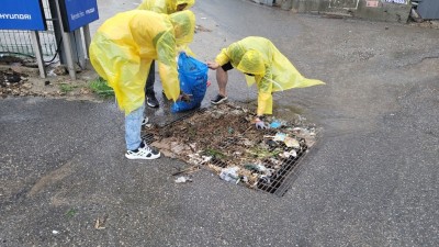 폭우 대비 ‘도로점검·빗물제거반’ 첫 운영