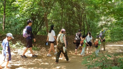 숲 도시공원 생태체험 프로그램 운영 재개... 공원 숲 탐구생활, 공원에서 만나는 숲, 숲길체험 등 28일부터 신청