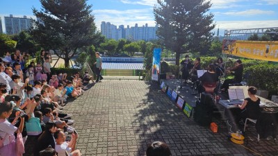 김포초, 김포유스필하모닉과 등굣길 스쿨 콘서트 열어