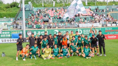 김포FC, 7일 오후 6시 30분 솔터구장에서 안양과 홈경기