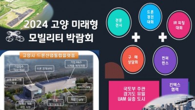 2024 고양 미래형 모빌리티 박람회 준비 '착착'