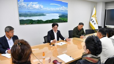 김병수 시장, '서울 편입 발전론' 소통 박차... 단체 대표들 긍정 반응