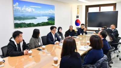 김병수 김포시장, 김포 정착 외국인주민들 만나 소통