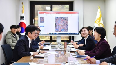 환경재생혁신복합단지 조성사업 가시화 된다... 김병수 시장, 환경부 장관과 관련 논의