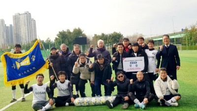 제1회 김포시체육회장기 동호인 축구대회, 푸삼FC·대광FC·통진FC·고산FC 우승