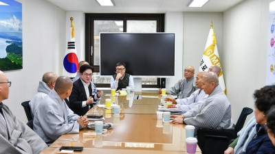 김병수 시장, 종교계 지도자들과 정담회... 서울편입 의견 청취