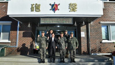 김병수 시장, 군부대ㆍ소방서 위문 격려...대민지원 최선에 감사