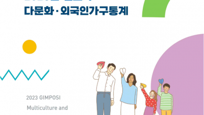 김포시 다문화가구, 전체의 2.5% 차지... 외국인 평균 나이는 37.6세