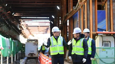 유정복 시장, 인천1호선 검단연장선 지하 굴착 현장 안전 점검... 약속, 계획대로 2025년 상반기 개통 당부