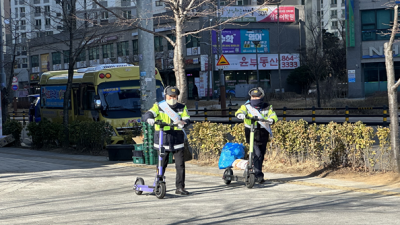 인천시, 공유 킥보드 속도 20㎞로 낮추고 16세 이하는 인증 의무화