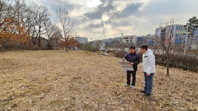 김포한강신도시 마산동 무궁화동산 6월 준공 목표 조성 박차