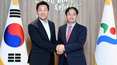 이동환 “메가시티 다자협의체 구성하자”... 오세훈 “필요성 공감”