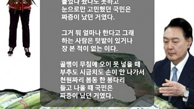 [독구다이] 국민은 짜증이 났던 거였다