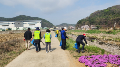 월곶면, 새봄맞이 포내천 환경 정화 활동