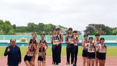 금파중 노윤서, KBS배 전국육상경기대회 3관왕