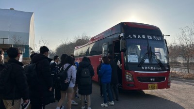 적극 지원 감사... 솔터고 학생회장, 김병수 시장에게 감사 인사