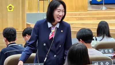 이혜원 도의원, “청소년 정책, 학생 눈높이 맞추도록 노력”