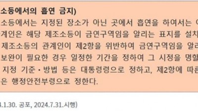 김포소방서, 주유소에서 담배 피면 과태료 500만 원 부과... 위험물안전관리법 개정