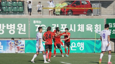 김포FC, 전남에 2대 1 패