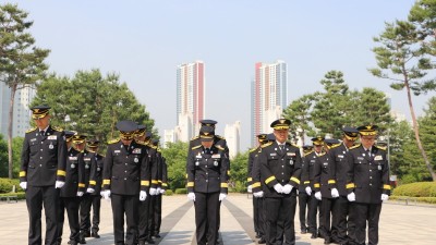 김포소방서, 호국보훈의 달 맞아 현충탑 참배