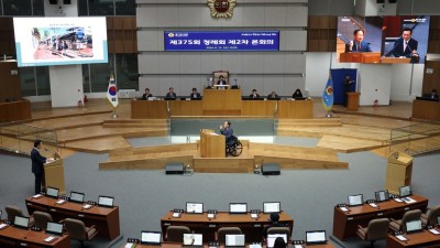 박재용 도의원, 장애인오케스트라 질의 및 양주 율정중 개교 지연 사태 질타