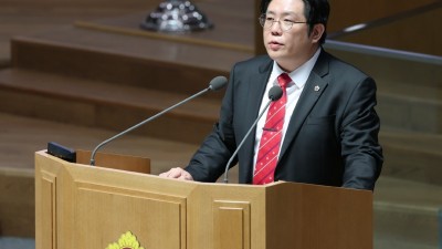 김현석 도의원, 학교 마사토 운동장 비산먼지 문제 해결 촉구