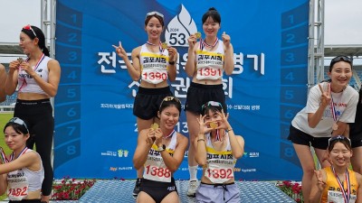 김포시청 육상선수단, 전국종별육상 경기선수권대회 금2 획득