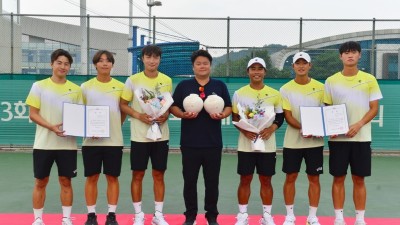 김포시청 테니스 선수단, 전국테니스대회 남자복식 우승