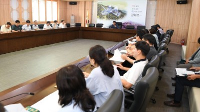 강화군, 오물 풍선 살포, 대북방송 재개 관련 비상대비 회의 열어