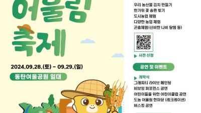 제2회 화성 도농어울림 축제 경진대회 참가자 모집