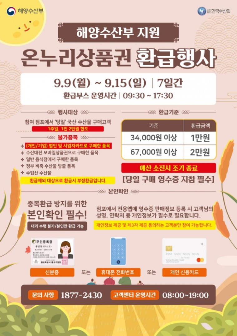 보도자료1 오이도전통수산시장, 추석맞이 온누리상품권 환급행사.jpg