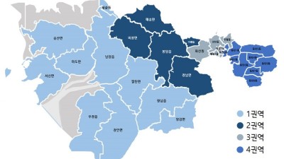 화성시, 4개 구청 26일까지 명칭선정 투표