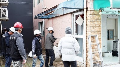 파주 용주골 불법건축물 4개동 강제철거