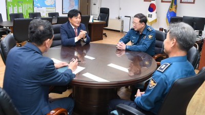 박용철 강화군수, 강화경찰서 등 유관기관 방문... 군민통합위원회도 구성 예정