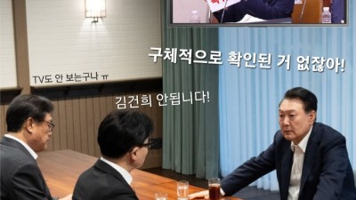 [독구다이] 3자 독대와 장님 대통령의 현실인식