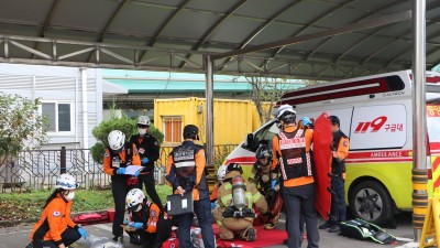 김포소방서, 긴급구조통제단 불시 훈련 실시