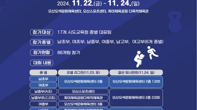 제17회 전국학교스포츠클럽 축전 피구 경기 개최