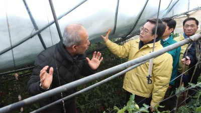 김동연, 대설피해 평택·안성 방문... “이럴 때가 돈을 쓸 때” 적극 재정 역할 강조