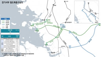 경기도, 신안산선 연장 노선은 확정되지 않은 구상안 해명