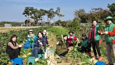 사우동 새마을남녀지도자협의회, 사랑의 김장나눔 행사 가져