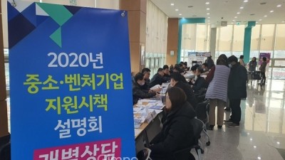 2020년 중소기업 지원시책 설명회 개최