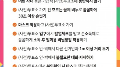 4·15 총선 사전투표, 10일부터 이틀간 실시