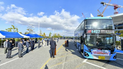 M6427노선에 친환경 2층 전기버스 운행 ... 국내 3번째 도입