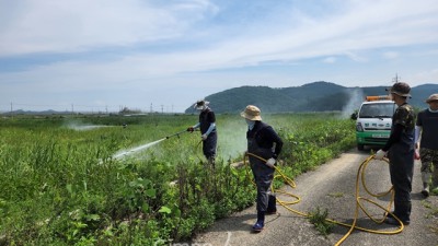 김포시보건소, 육군 17사단과 말라리아 예방 합동방역 실시